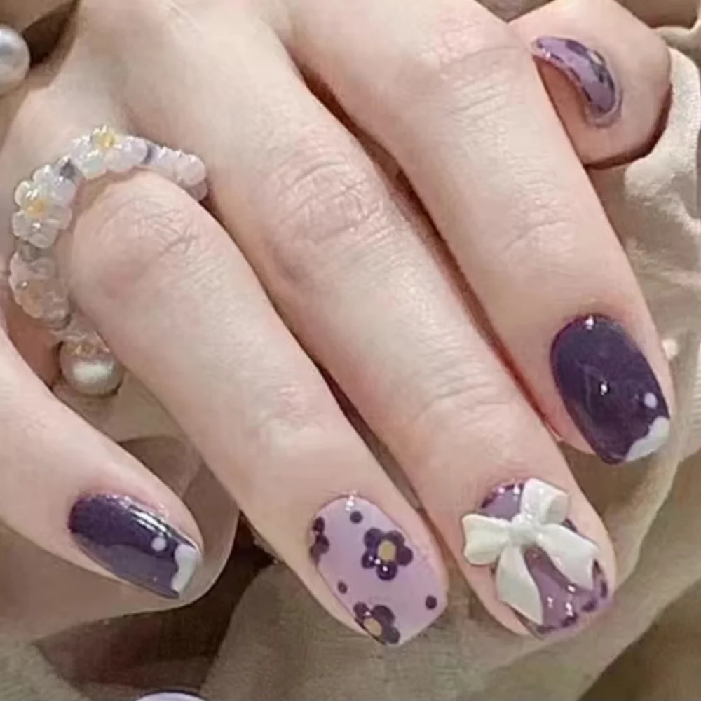 2/$16 3D Bows & Flowers Press on Nails